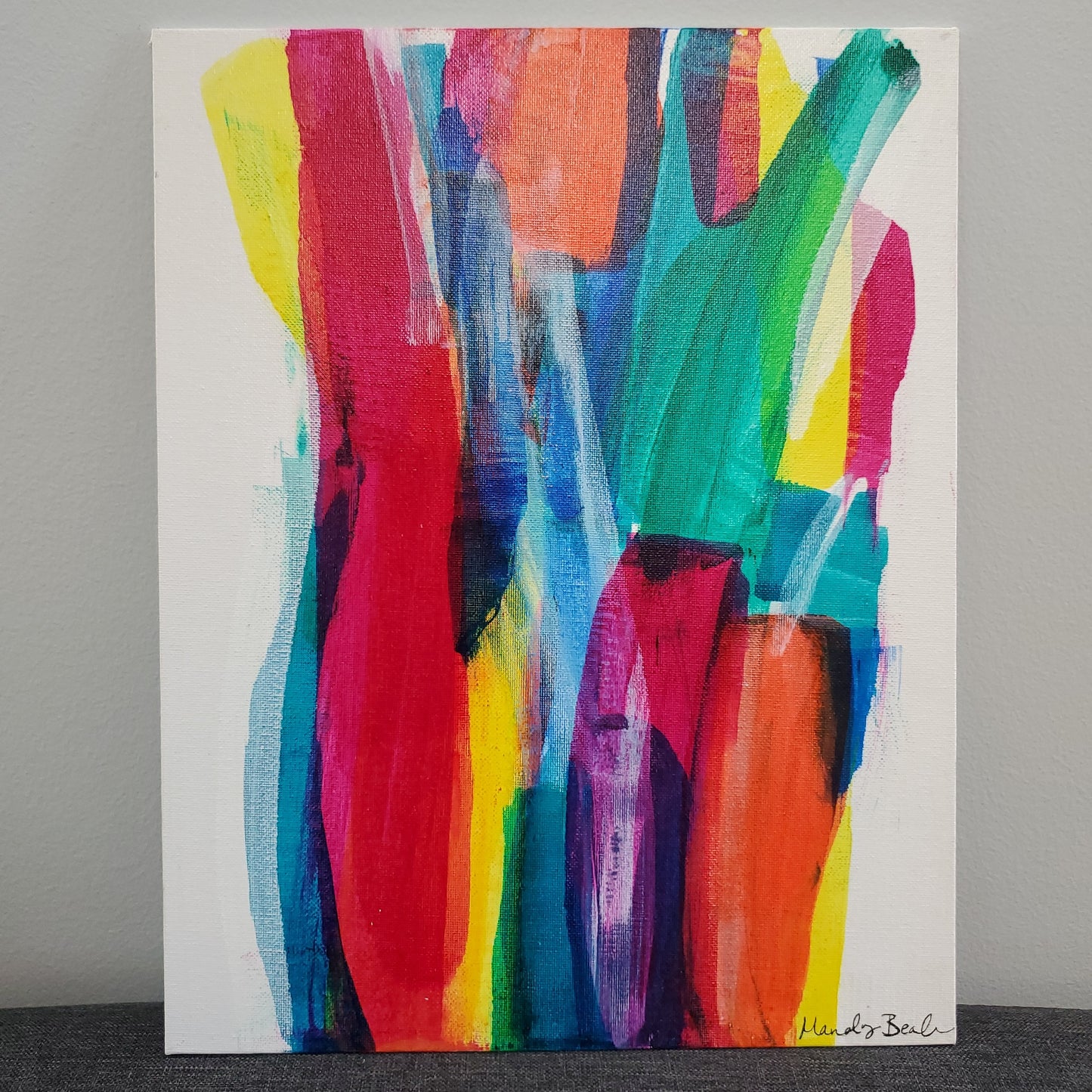 Abstract Brights Swipe