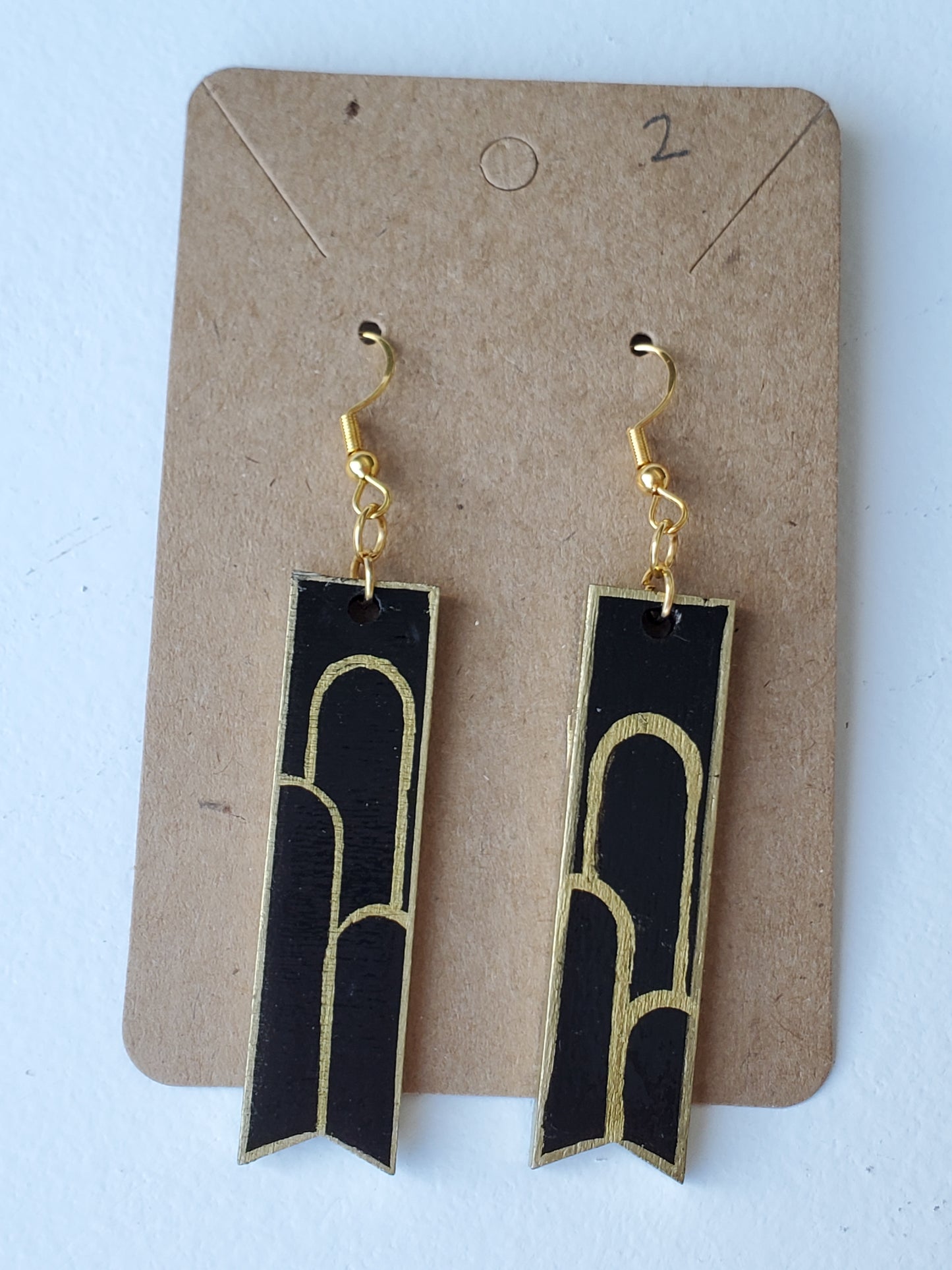 Art Deco Earring Arches